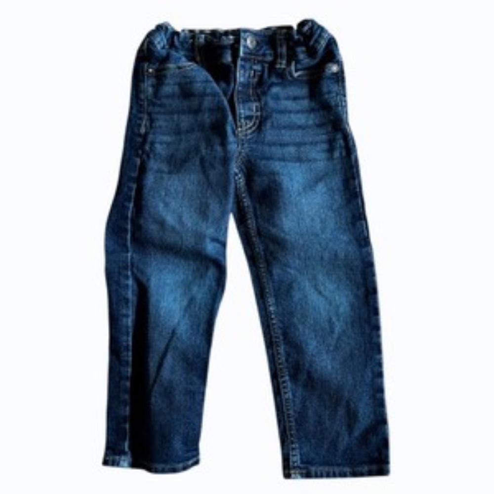 Oshkosh B'gosh Boys Classic Blue Denium‎ Jeans Size 4T Pants Toddler